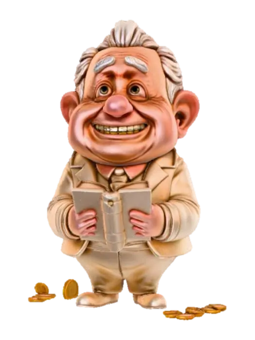 Political Avarice - Corruption 3D model, vytvořený pomocí AI