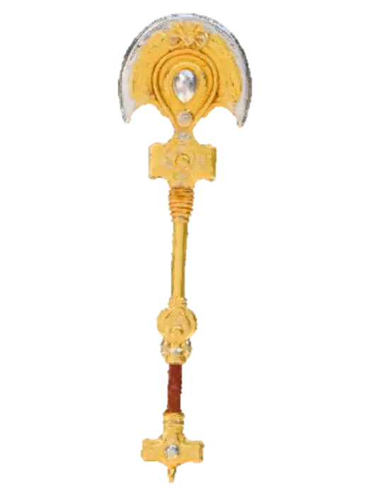 Extremely Extravagant Anime Style Blunt Weapon 3D model, vytvořený pomocí AI