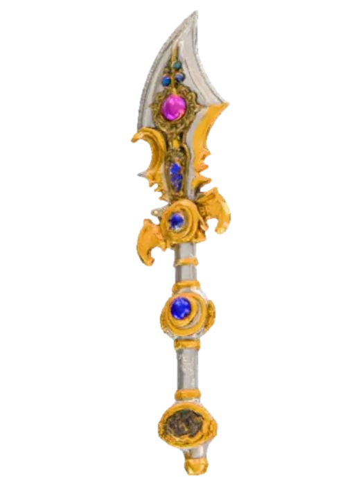 Extremely Extravagant Anime Style Blunt Weapon 3D model, vytvořený pomocí AI