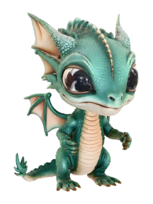 3D model for Xenomorph chibi Dragonling