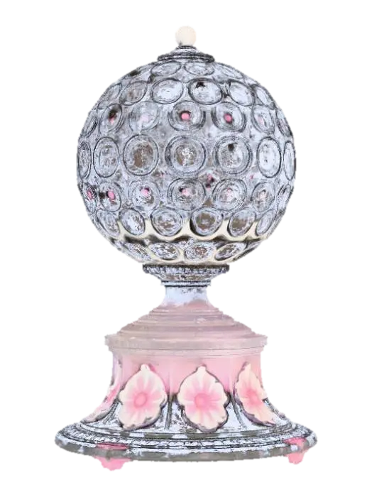 High detail, extravagant, tabletop bubbly, fantasy decoration, with extravagant… 3D model, vytvořený pomocí AI