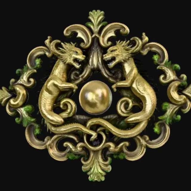 3D model for Fantasy Wall Decor