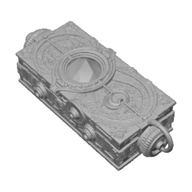 3D model for Mythical, high detail, magical device.