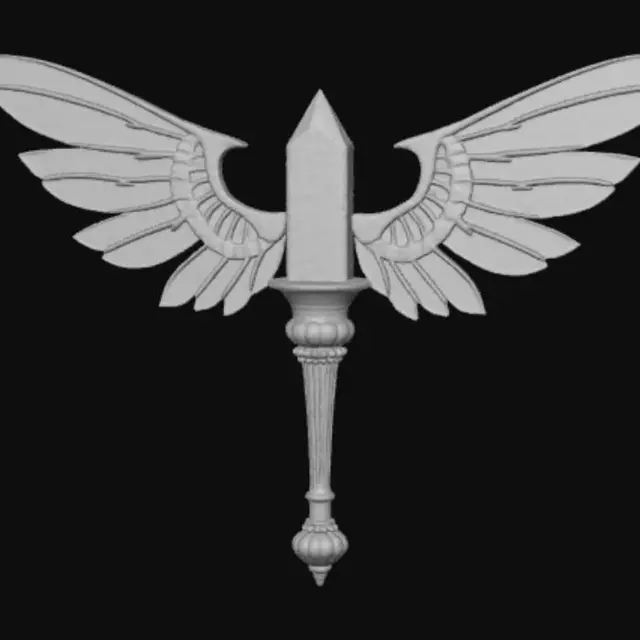 3D model for Mythical, high detail, magical device.