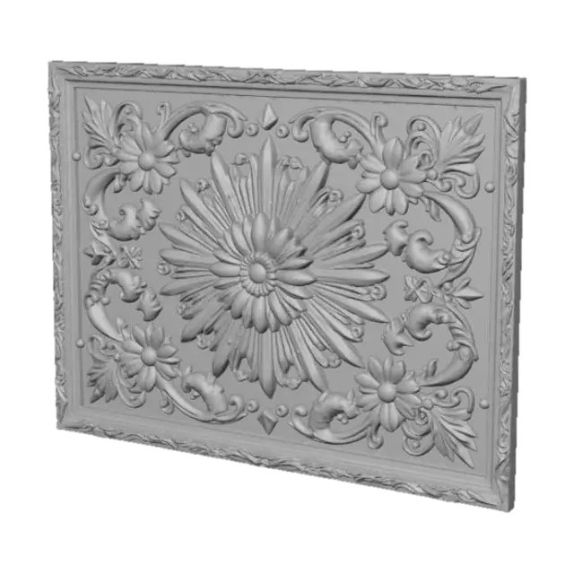 3D model for High detail, legendary, extravagant, wall art decoration.
