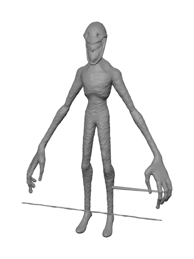 3D model for The Scarlet Grin