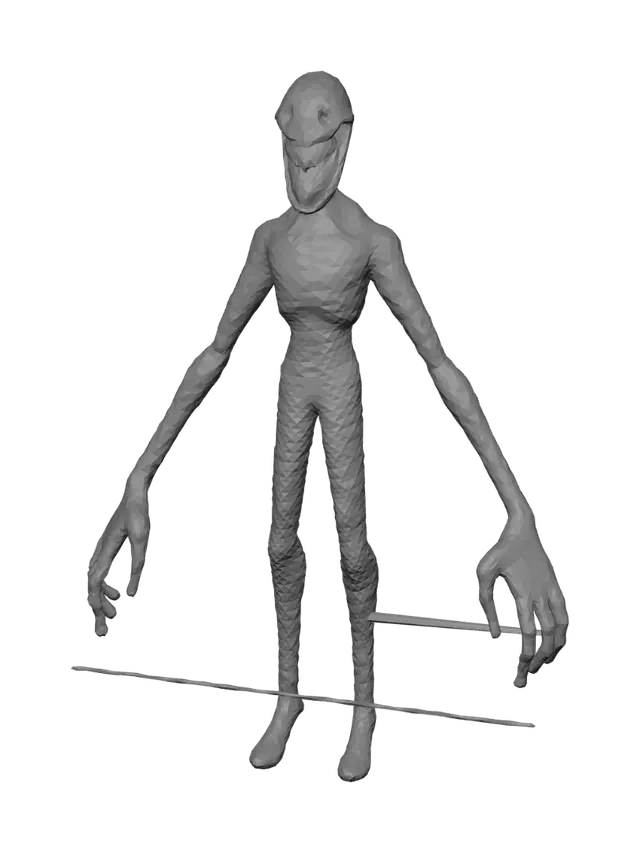 3D model for The Scarlet Grin