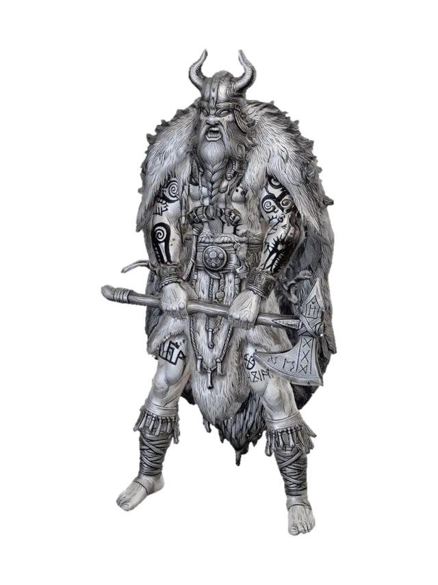 Wodan_Berserker - Dur AI 생성 3D 모델