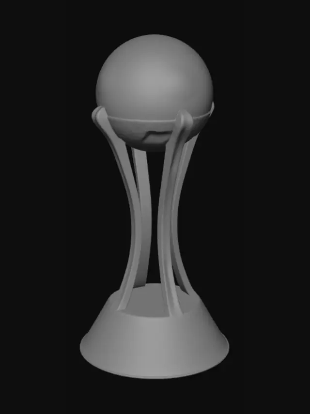 3D model for World Cup Trophy