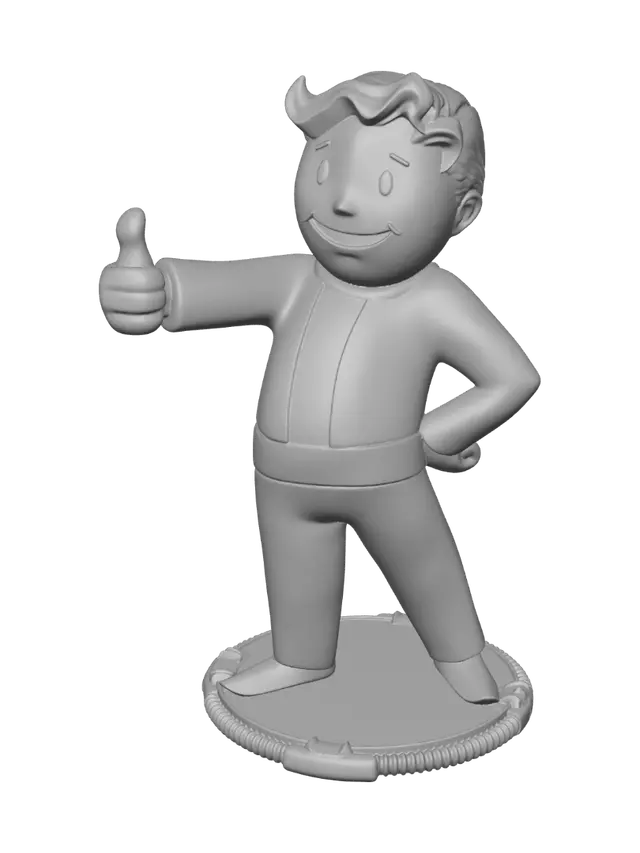 3D model for Thumbs Up Hero
