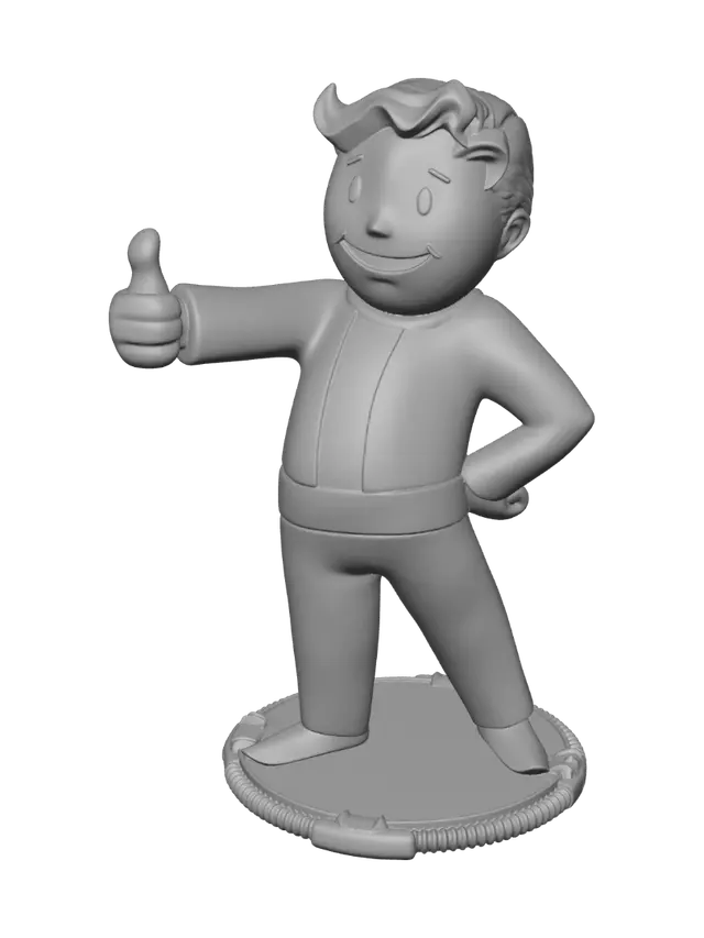 3D model for Thumbs Up Hero