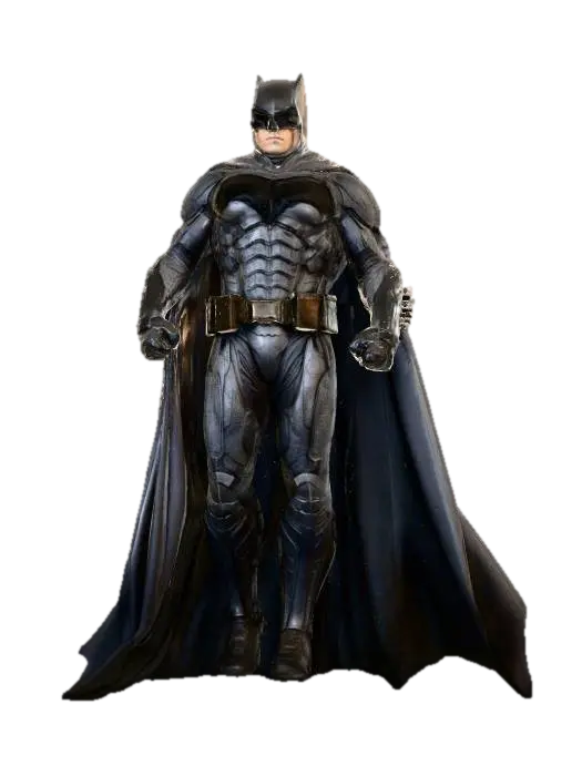 Batman in the Shadows - Gotham 3D model, vytvořený pomocí AI