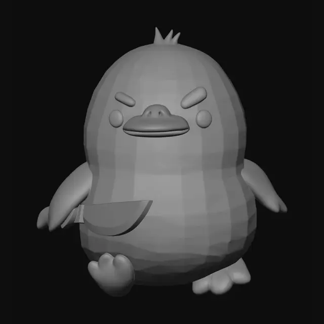 3D model for Knife-Wielding Chick