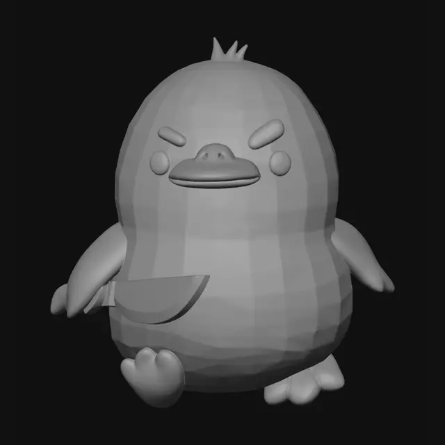 3D model for Knife-Wielding Chick