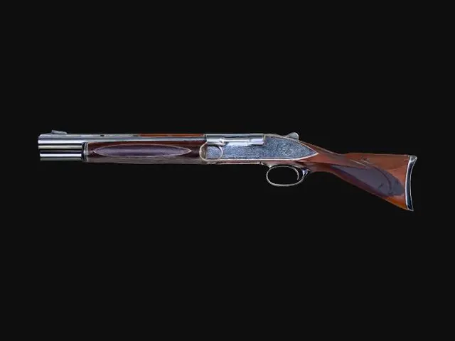 3D model for Wild Wild Western Intricate Heavy Caliber shotgun, Vintage, Highly Detailed, Ultra Realistic, hardsurface, photorealism, hardsurface