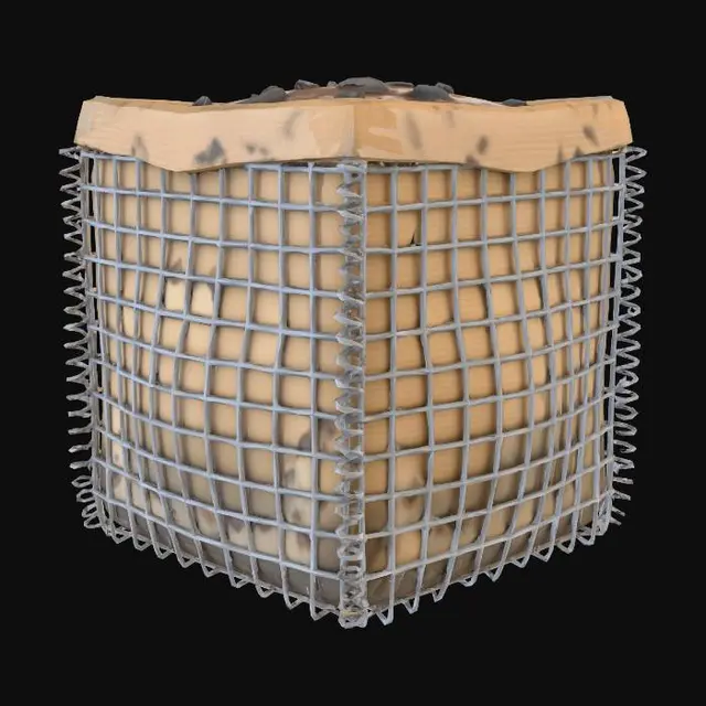 3D model for Sand Barrier Cube