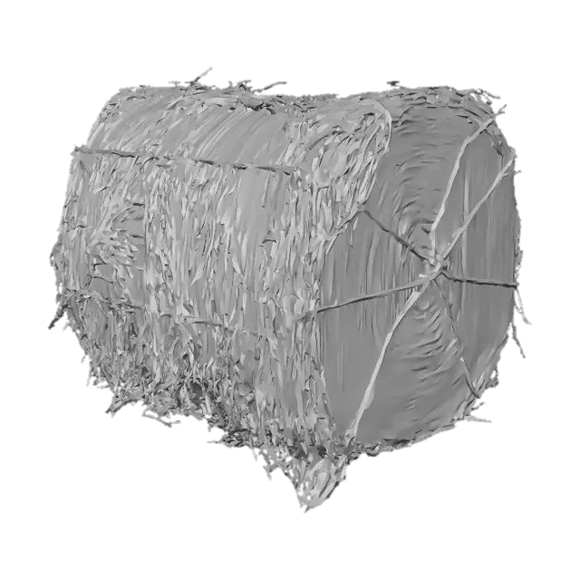 3D model for Large rectangular hay bale, golden yellow and tied with twine, rustic rural farm setup, weathered red barn wood, agricultural tools, realistic game asset, 4k pbr

, rustic rural farm setup, weathered red barn wood, agricultural tools, muddy fields, peaceful but abandoned vibe, realistic game asset, 4k pbr textures
