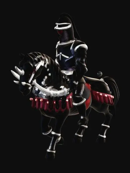 3D model for Black Knight of the Ruined Keep