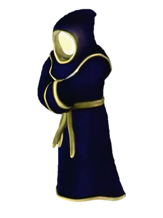 The Gatekeeper of the Hill Fortress 3D model, vytvořený pomocí AI