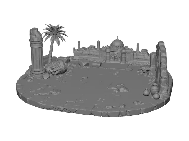 3D model for Gateway to the Desert Citadel
