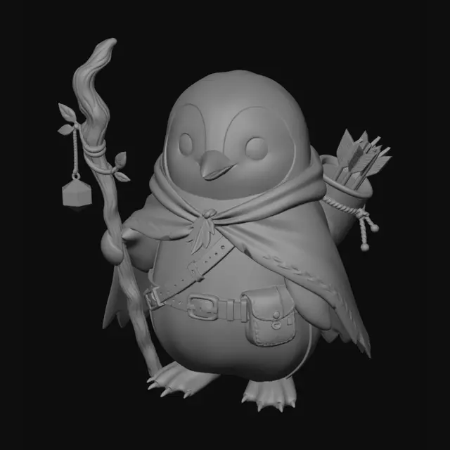 3D model for Penguin Ranger