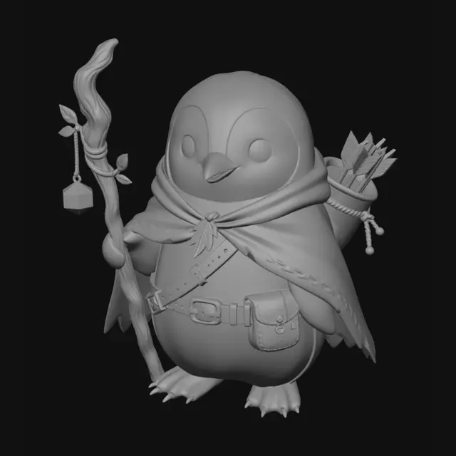 3D model for Penguin Ranger