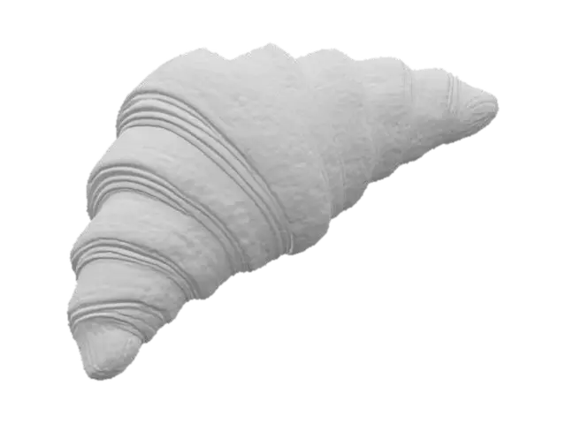 3D model for Croissant Delight