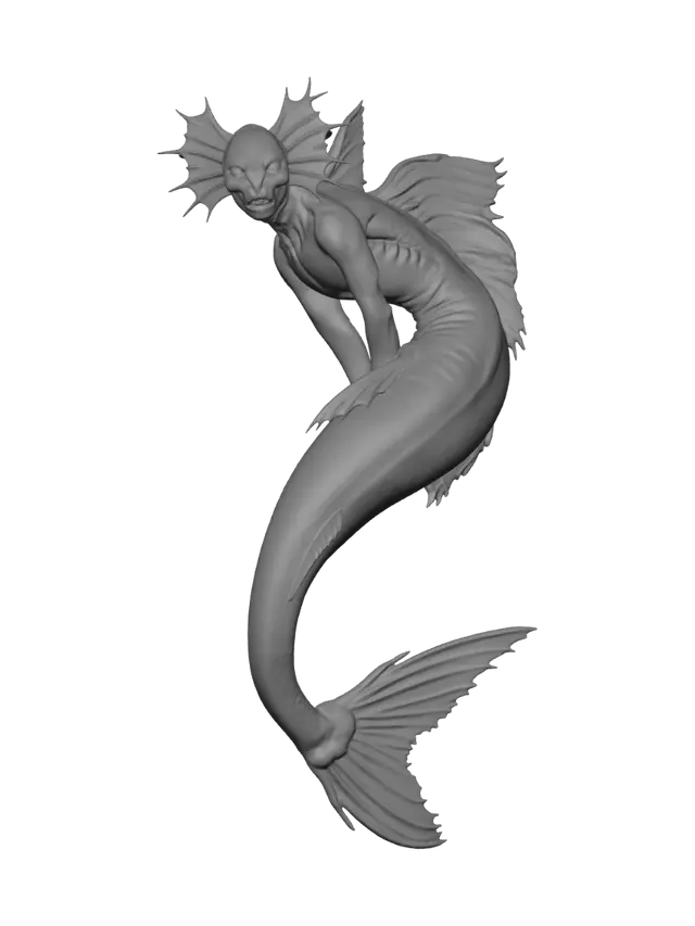 3D model for Abyssal Siren