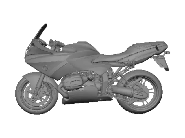 3D model for BoxerCup BMW Motorrad Race Bike