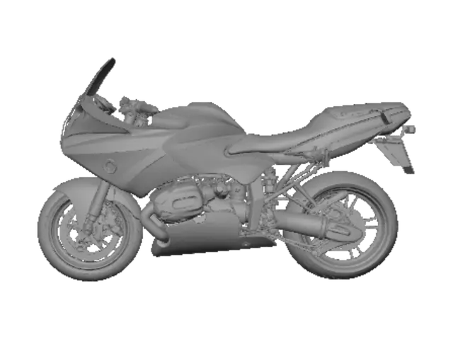 3D model for BoxerCup BMW Motorrad Race Bike