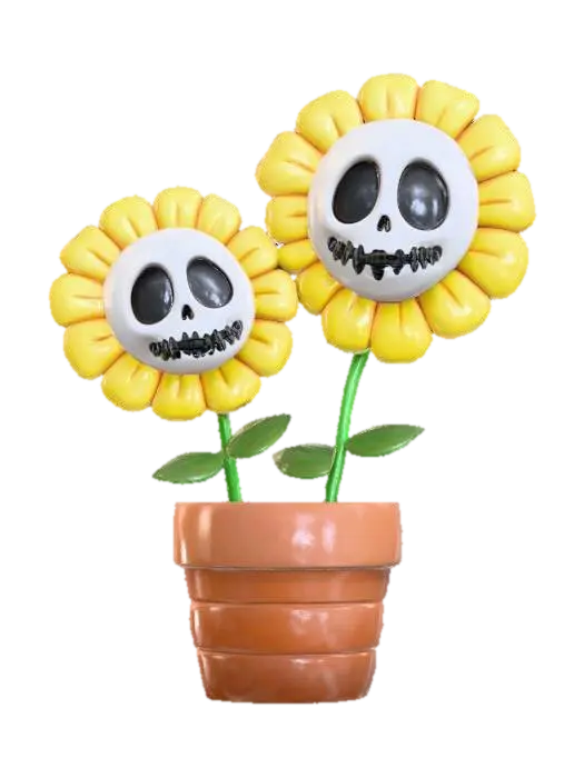 3D model for Skullflowers Bloom
, #Halloween2025#