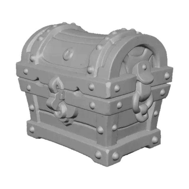 3D model for Treasure Chest Artwork