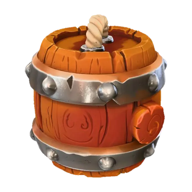 3D model for Barrel Bomb