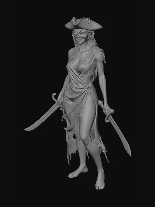 3D model for Pirate of the Tattered Seas