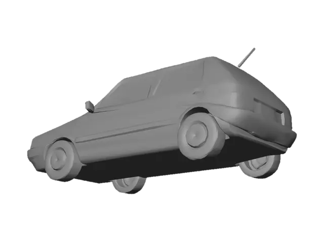 3D model for Un Fiat Uno CL 1.6 '94