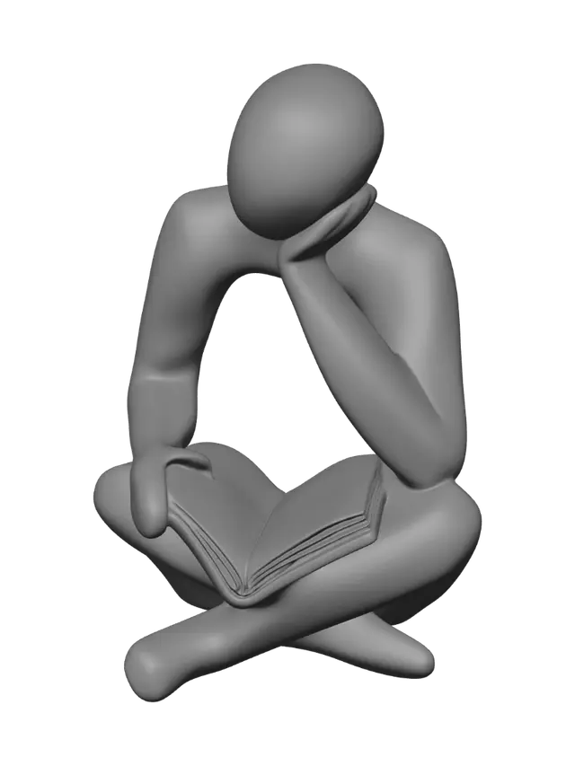 3D model for Silent Reader