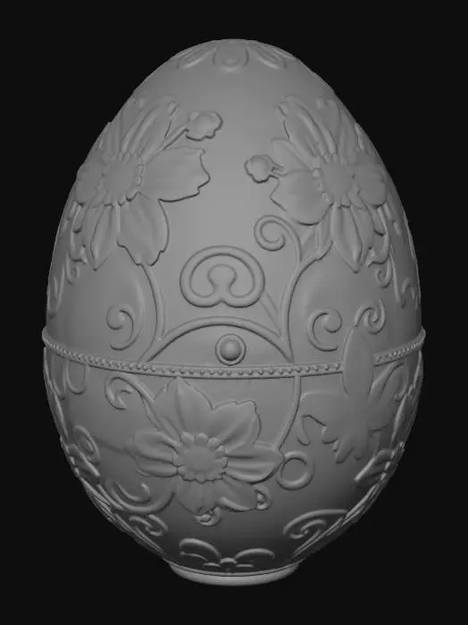 3D model for create me the best Easter egg for this contest. make sure it looks visually excellent, very satisfying and very beatiful polish it all significantly