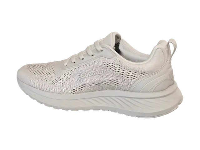 Beige Knit Running Shoe - Sneaker 3D model, vytvořený pomocí AI
