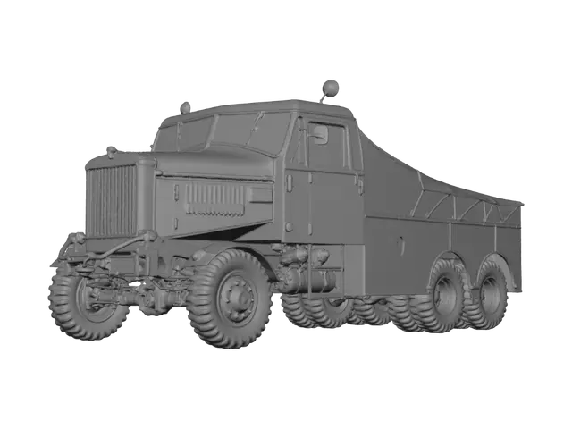 3D model for Resolute Pickfords Lorry