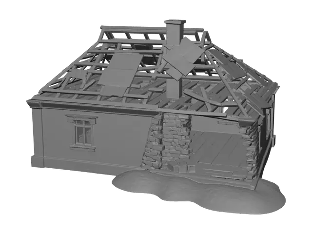 3D model for Crumbling Cottage