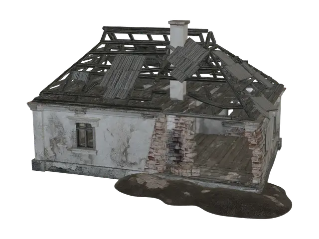 3D model for Crumbling Cottage