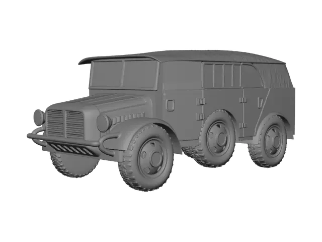3D model for Dusty Armored Bus