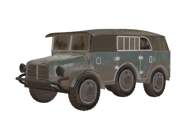3D model for Dusty Armored Bus