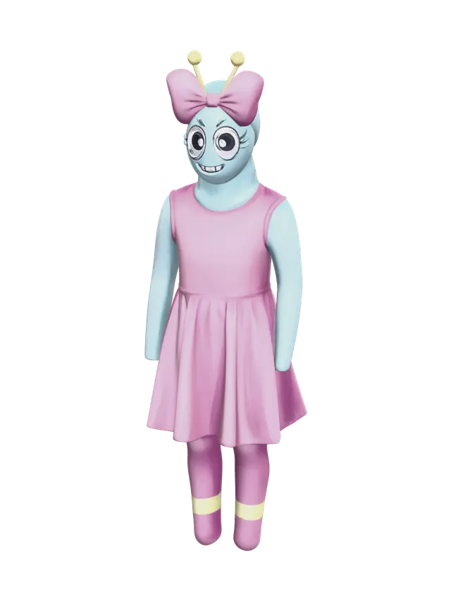 3D model for Stylized Poppy Dandy'S World
