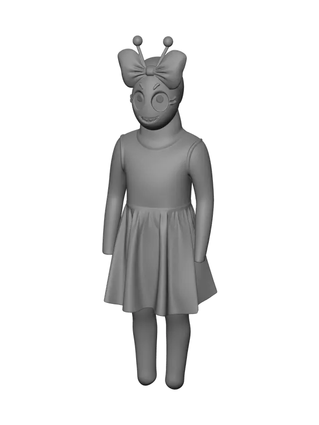 3D model for Stylized Poppy Dandy'S World