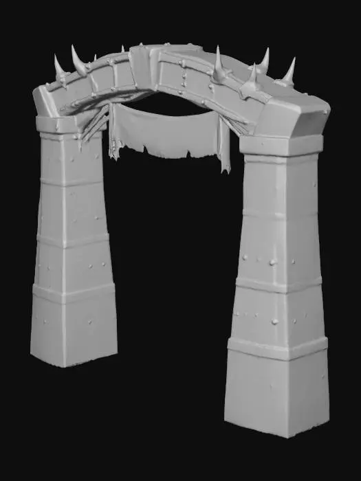 3D model for metal gate