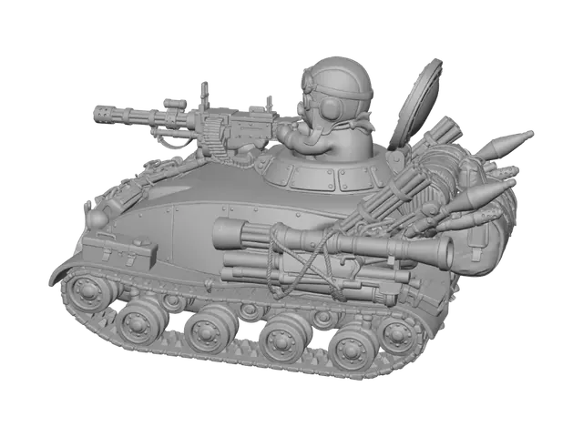 3D model for Hogwild War Wagon
