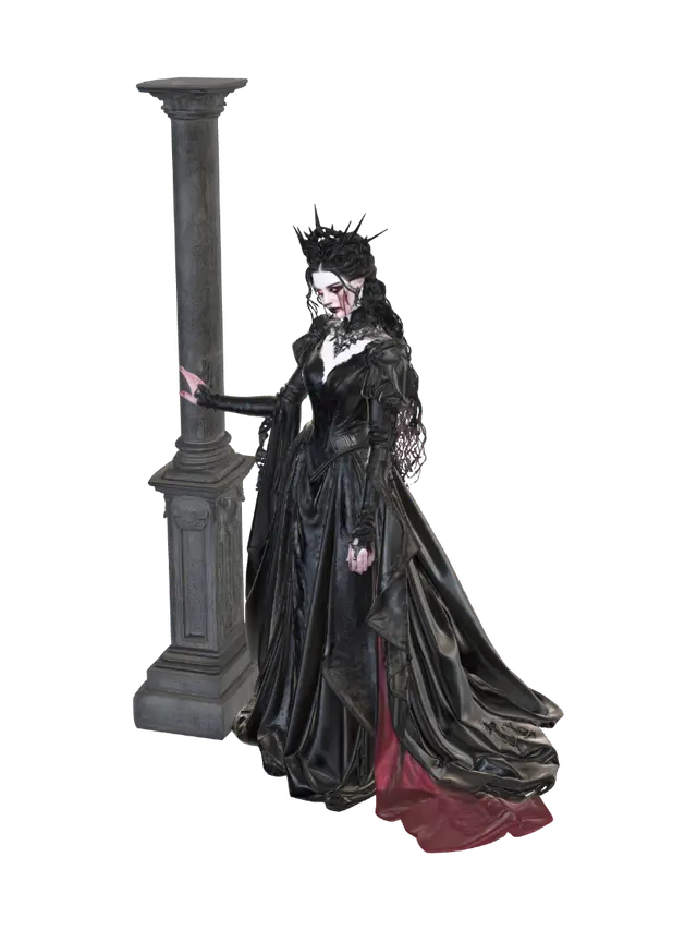 3D model for Empress of the Night