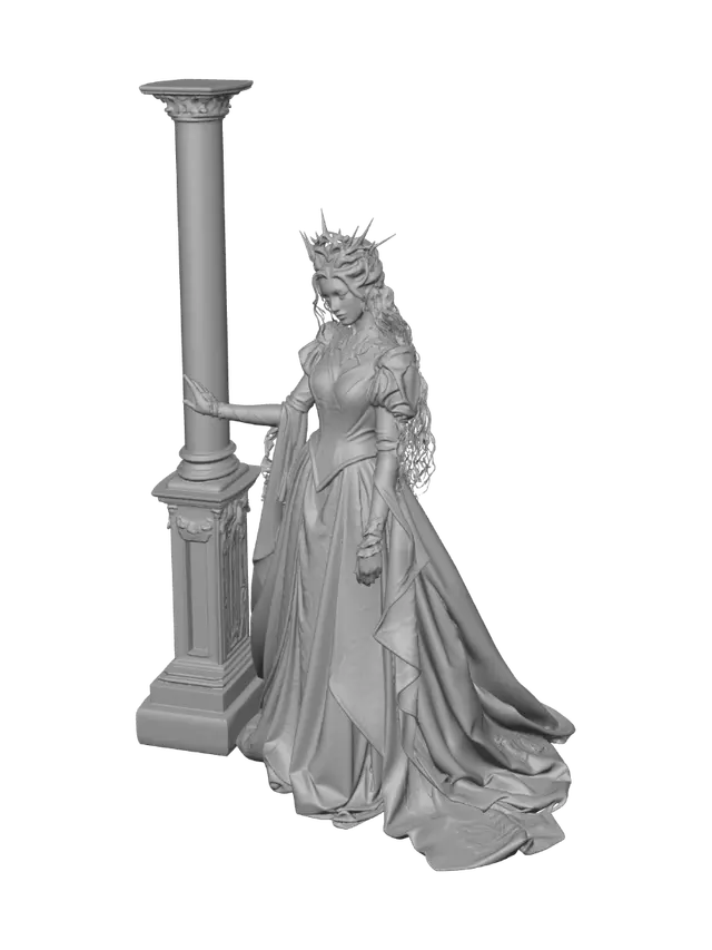 3D model for Empress of the Night