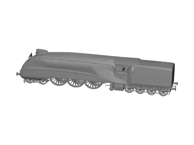 3D model for Stylized Steamlocomotive